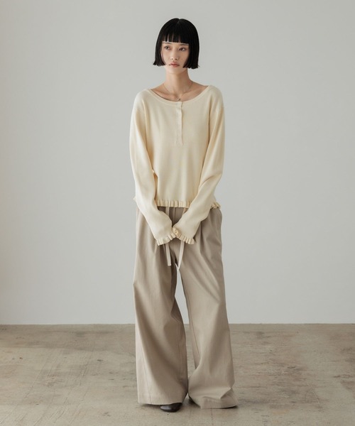 「LOWRYS FARM」 デニムパンツ MEDIUM ブルー レディース_画像7