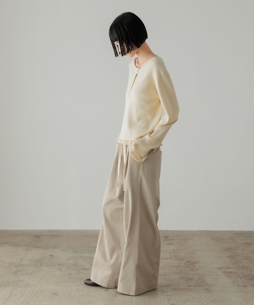 「LOWRYS FARM」 デニムパンツ MEDIUM ブルー レディース_画像8