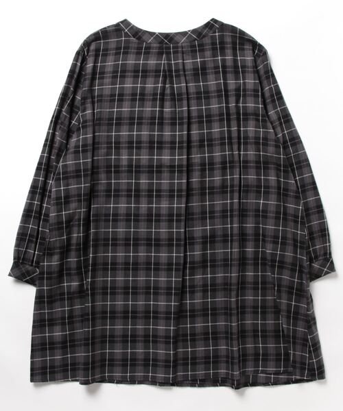 「MB mint breeze」 長袖ブラウス LL キャメル レディース_画像2