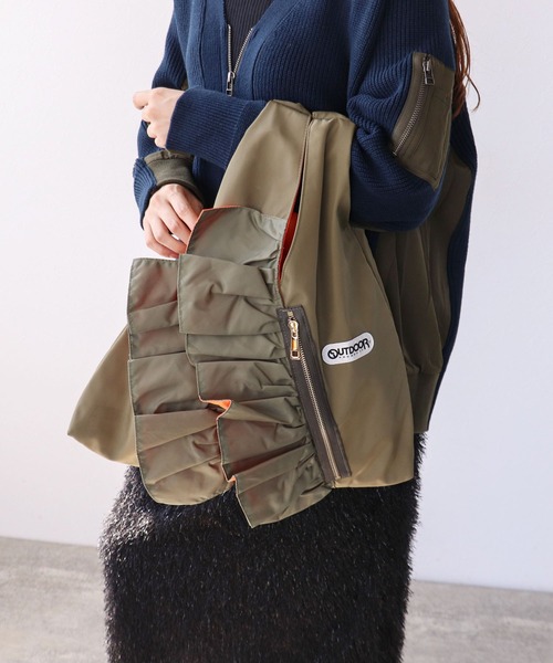 「OUTDOOR PRODUCTS」 2WAYバッグ「RISLEYコラボ」 FREE ブラック レディース_画像2