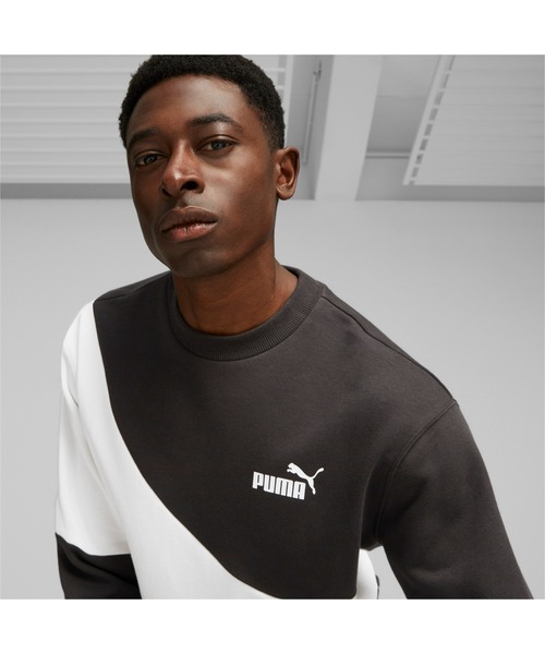 「PUMA」 スウェットカットソー - カーキ メンズ_画像8