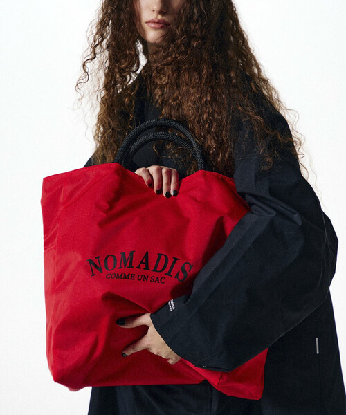 ノベルティ トートバッグ ショルダーバッグ NOMADIS（ノマディス） ショルダーバッグ バッグ SAC2/16 ロゴ