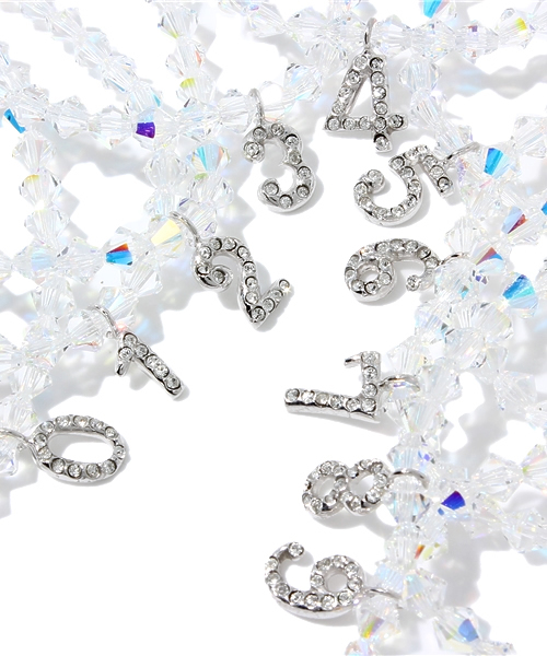 RANDOM（ランダム） ブレスレット 「 」 SWAROVSKI NUMBER BRACELET 