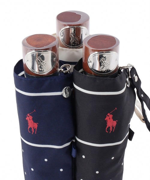 POLO RALPH LAUREN 折りたたみ傘 「ドット」 レディース