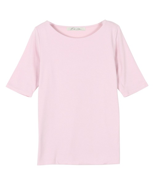 ASPESI 売れ筋商品|||アスペジ Tシャツ トップス レディース Tops Pink KOBE LETTUCE シアー Tシャツ トップス レディース半袖 長袖 L
