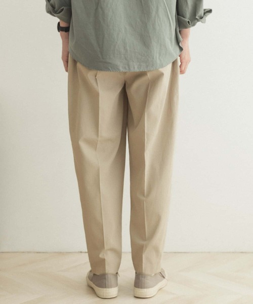 メンズ ペグトップカーゴパンツ