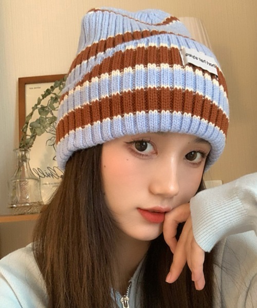 HALEY PESCA ニット帽 ニットキャップ HALEY PESCA/ルーズデザイン