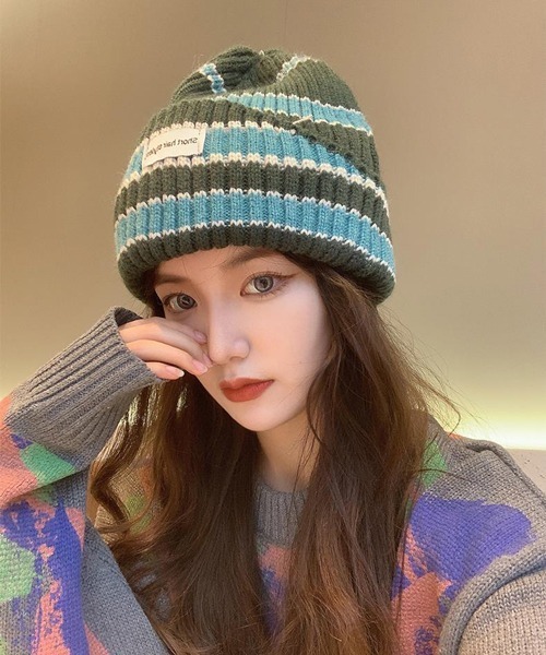 HALEY PESCA ニット帽 ニットキャップ HALEY PESCA/ルーズデザイン