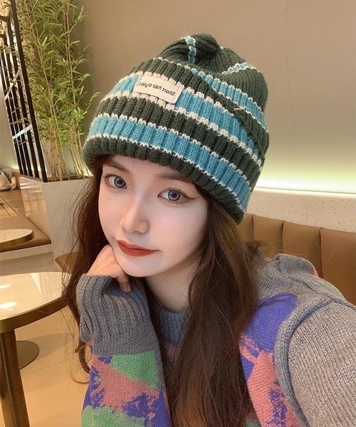 HALEY PESCA ニット帽 ニットキャップ HALEY PESCA/ルーズデザイン