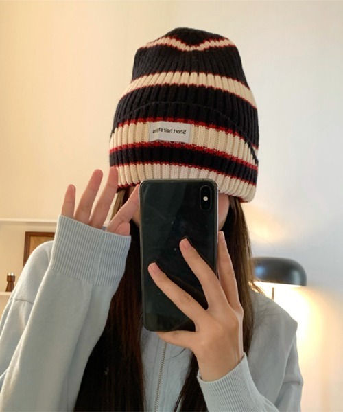 HALEY PESCA ニット帽 ニットキャップ HALEY PESCA/ルーズデザイン