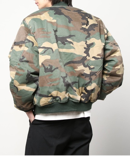 ジャケット MA-1 FostexGarments/フォステックスガーメンツ/CAMO MA-1