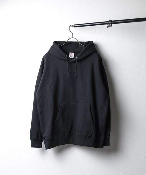 パーカー CROSS ＆ STITCHビッグシルエット裏毛プルオーバーパーカ レディース メンズ