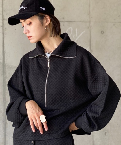 deux amour カットキルトビックトップス レディース : ZOZOTOWN