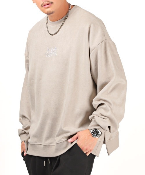 LUXSTYLE（ラグスタイル） トレーナー スウェット ネックレス付き