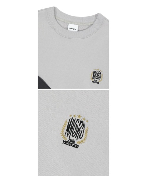 トレーナー スウェット 「mahagrid/マハグリッド」COLOR BLOCK SWEATSHIRT/カラーブロック スウェットシャツ レディース MAHAGRID トレーナー スウェット 「mahagrid/マハグリッド