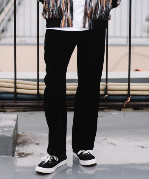 JUGLANS（ユグランス） スラックス 「Revo.」ベロアスラックスパンツ