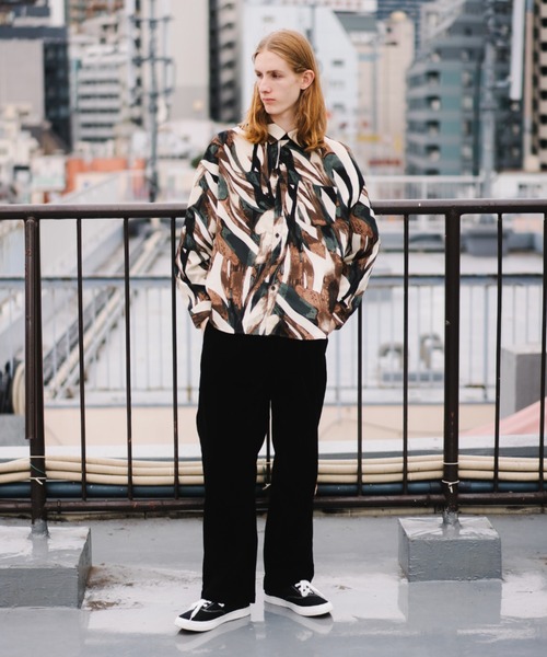 JUGLANS（ユグランス） スラックス 「Revo.」ベロアスラックスパンツ