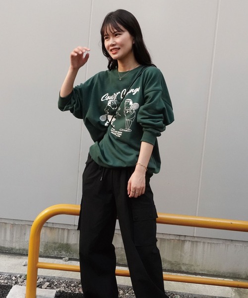 美品 入手困難 COACH スウェット スカルプリント シグネチャー柄