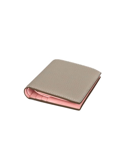 BONAVENTURA 財布 バイフォールド ウォレット シュリンクレザー