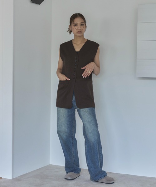 feepur ジーンズ デニム デニムパンツ 「4size展開」ベーシック