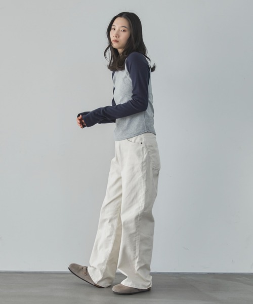 ジーンズ デニム デニムパンツ 「4size展開」ベーシックストレートデニム レディースの画像