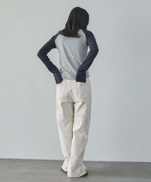 ジーンズ デニム デニムパンツ 「4size展開」ベーシックストレートデニム レディースの画像