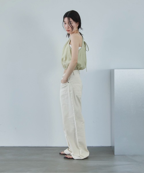 ジーンズ デニム デニムパンツ 「4size展開」ベーシックストレートデニム レディースの画像
