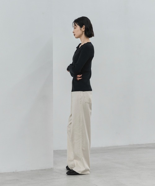 ジーンズ デニム デニムパンツ 「4size展開」ベーシックストレートデニム レディース | feepur | 08