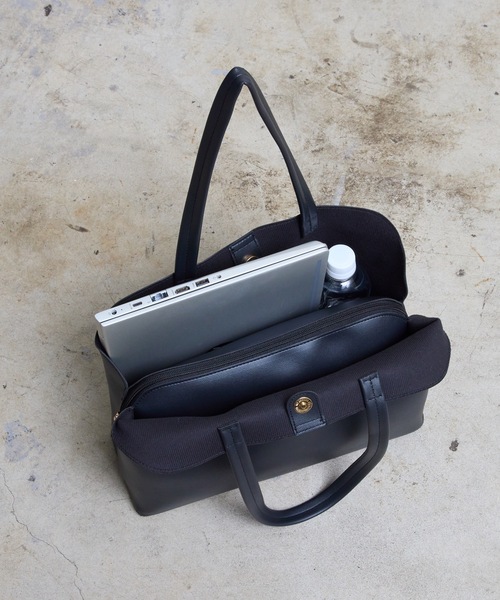 Sunny Side（サニーサイド） トートバッグ SUNNY SIDE: 3層 A4サイズ