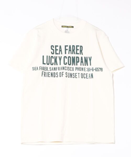 tシャツ 「日本製」グリーンボウル 「GREEN BOWL」Organic CottonT-shirts (D柄 SEAFARER） レディース メン GREEN BOWL tシャツ 「日本製」グリーンボウル 「GREEN BOWL