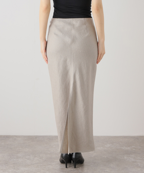 Deuxieme Classe OGLINEN タイトスカート Deuxieme Classe（ドゥーズィエムクラス） ロング スカート *OGLINEN