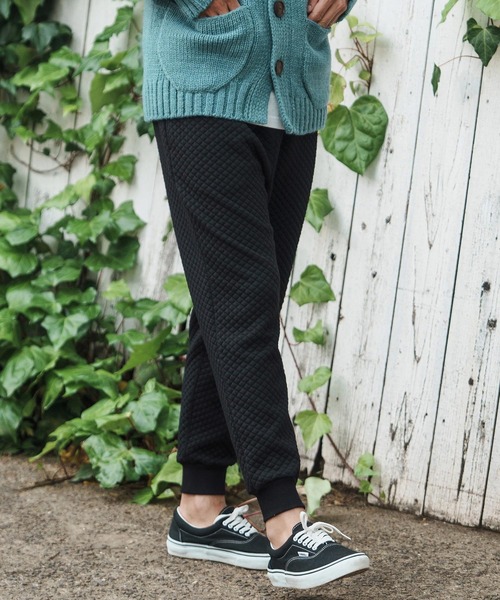 CAMBIO（カンビオ） パンツ mp12497-Diamond Quilt Cut sew Jogger