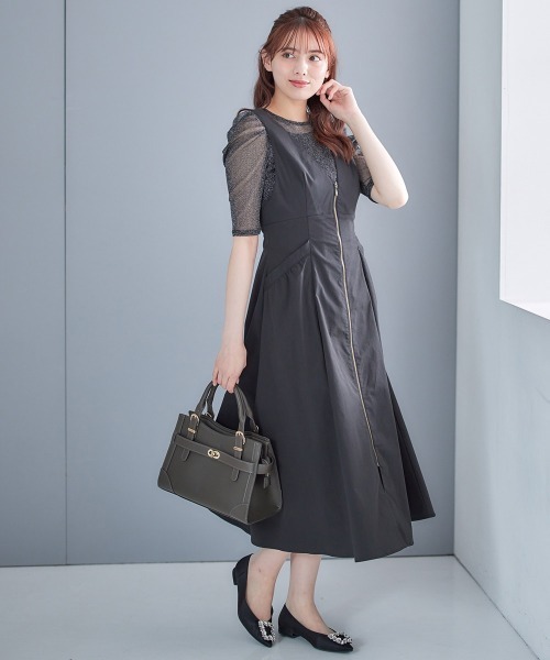 12Twelve Agenda（トゥエルブ アジェンダ） ジャンパースカート 前ZIP