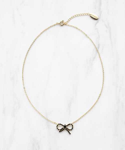 国内配送★TOCCA★GLITTER RIBBON ネックレス GLITTER RIBBON NECKLACE – TOCCA OFFICIAL SITE