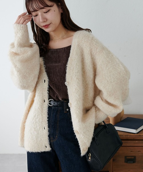 Discoat（ディスコート） カーディガン 「新色追加!/WEB限定」MIX