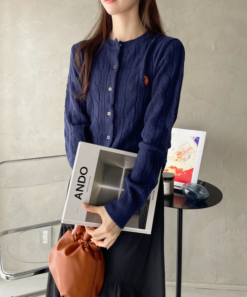 00s US POLO ASSN カーディガン アーガイル U.S. POLO ASSN.（ユーエスポロアッスン）の「WEB限定