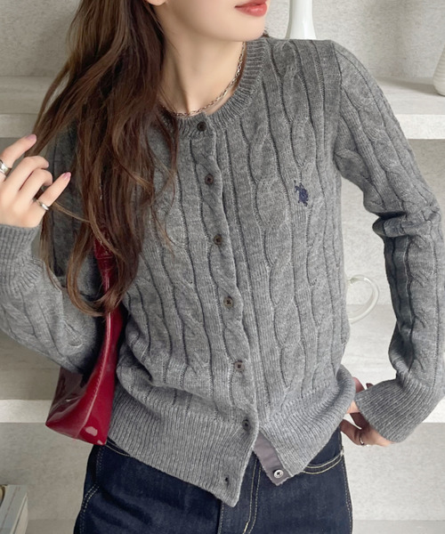 00s US POLO ASSN カーディガン アーガイル U.S. POLO ASSN.（ユーエスポロアッスン）の「WEB限定