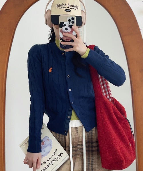 U.S. POLO ASSN.（ユーエスポロアッスン） カーディガン 「U.S. POLO