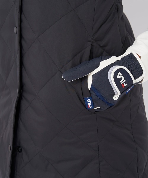 【近日処分・美品】FILA GOLF ゴルフ ダウンベスト レディース FILA GOLF ダウンベスト ベスト 「FILA GOLF」ダウンベスト