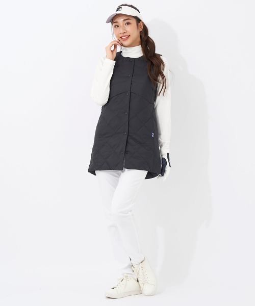 【近日処分・美品】FILA GOLF ゴルフ ダウンベスト レディース FILA GOLF ダウンベスト ベスト 「FILA GOLF」ダウンベスト