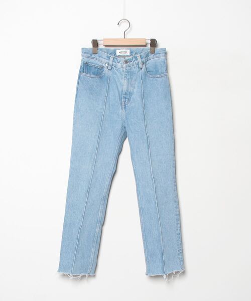 MONKEY TIME」 加工デニムパンツ SMALL コバルトブルー メンズ 