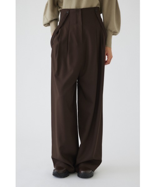 RIM.ARK スラックス パンツ Super high waist PT スーパーハイウエスト