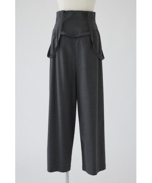 RIM.ARK スラックス パンツ Super high waist PT スーパーハイウエスト