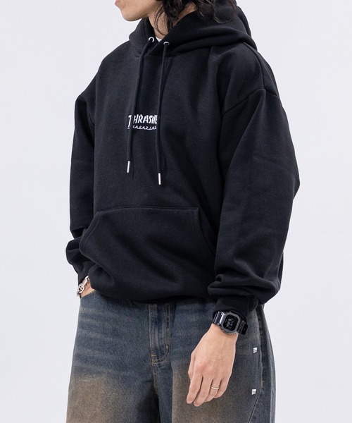 THRASHER スラッシャー ボアパーカー THRASHER（スラッシャー） SALE (公式） ボア フーディ THRASHER GONZ