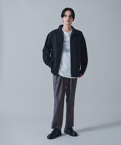 BROWNY スラックス BROWNY/ベルト付きテーパードスラックス メンズ