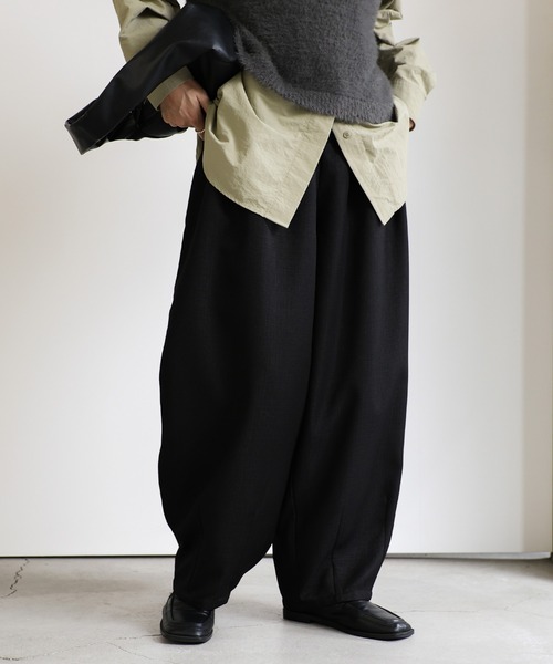 select MOCA（セレクトモカ） スラックス パンツ ツイードスラックス