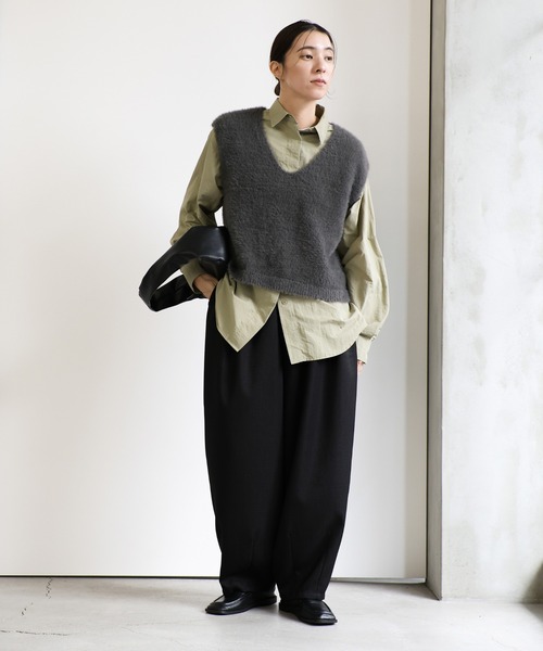 【美品】YOKE☆ツイードスラックス☆☆色 TWEED WIDE-LEG BAKER PANTS | YOKE(ヨーク) / パンツ スラックス