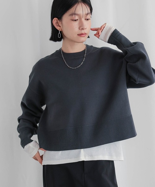 for/c（フォーシー） ニット セーター 「新色追加」スウェットライク