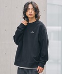 トレーナー スウェット テックフリース胸刺繍ロ...の詳細画像1