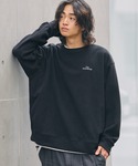トレーナー スウェット テックフリース胸刺繍ロ...の詳細画像2